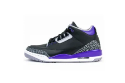 Jordan 3 Retro Black Court Purple CT8532-050 01