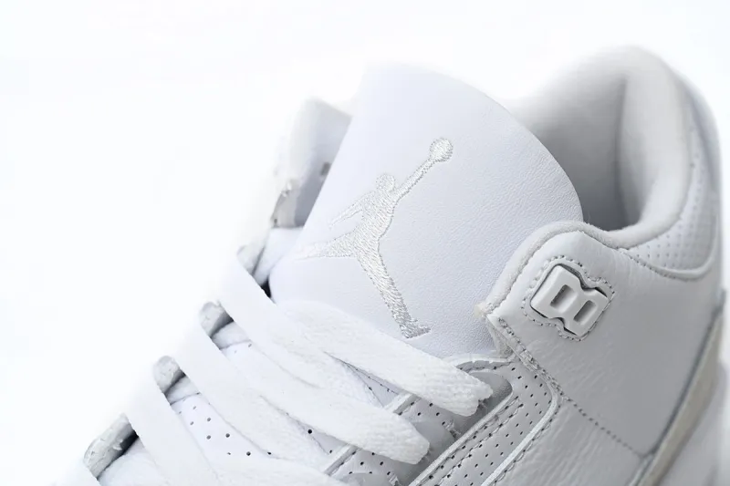 fake air jordan 3 pure white