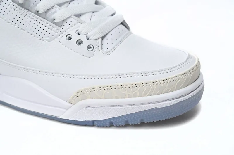 jordan pure white 3 replica