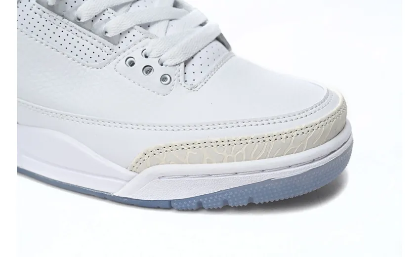 jordan pure white 3 replica