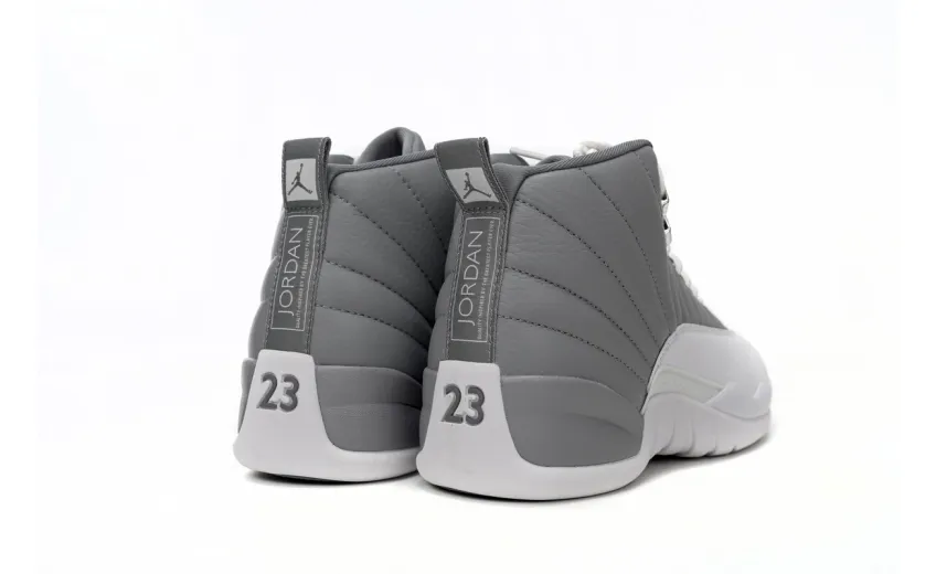 jordan 12 stealth grey replica