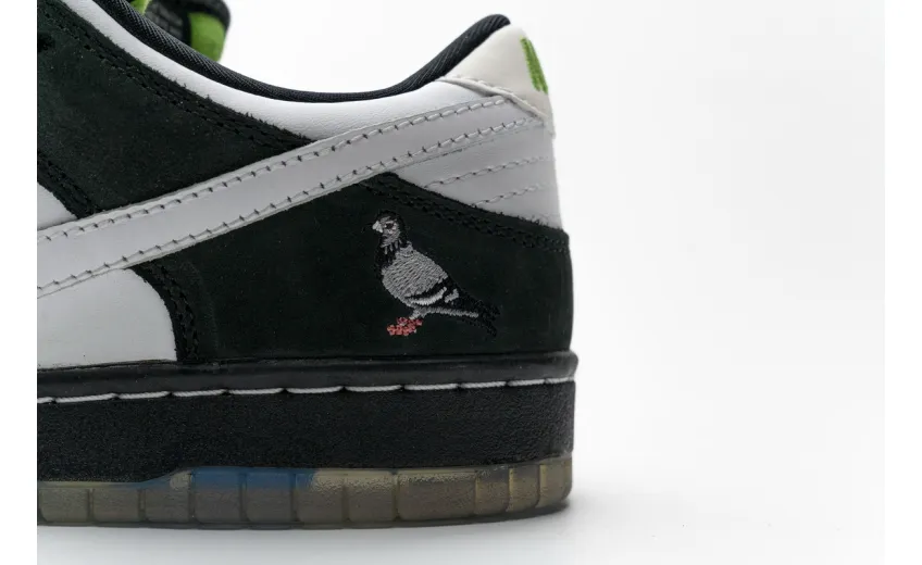 fake dunk low staple pigeon