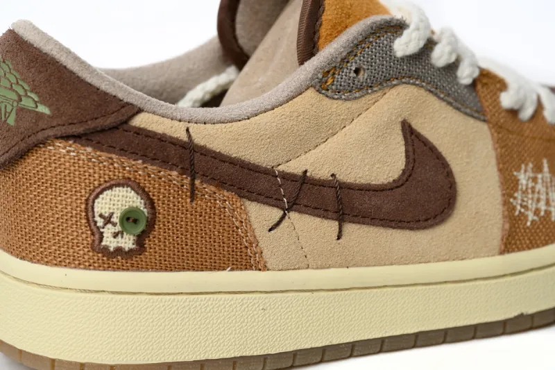 fake jordan 1 low zion williamson voodoo
