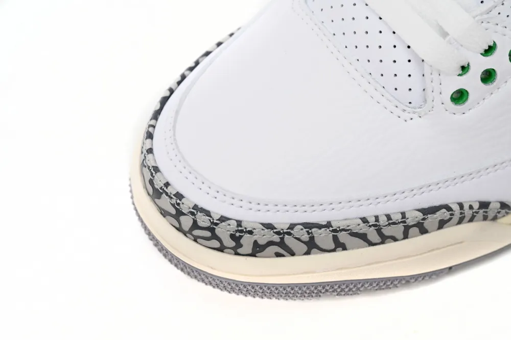 fake air jordan 3 lucky green