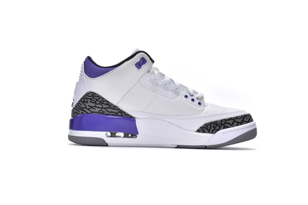 fake jordan 3 dark iris