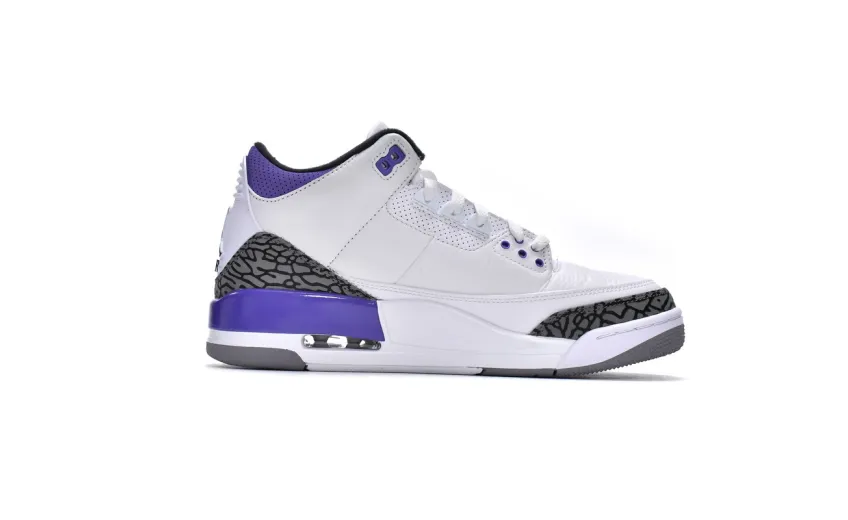 fake jordan 3 dark iris