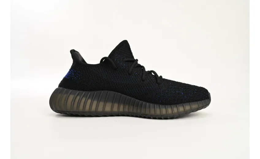 black and blue yeezys reps