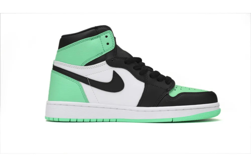 fake jordan 1 retro  green glow