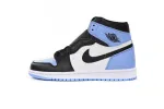 fake jordan 1 high unc toe
