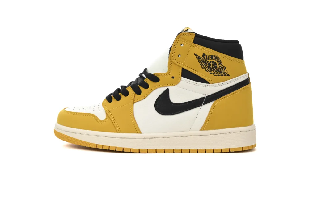 fake jordan 1 yellow ochre