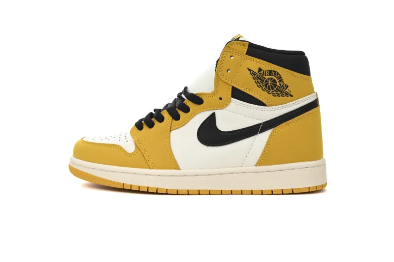 fake jordan 1 yellow ochre