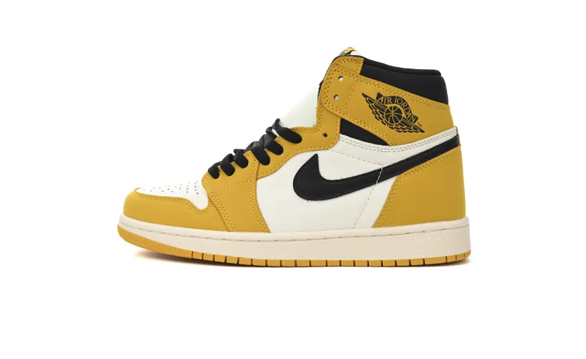 fake jordan 1 yellow ochre