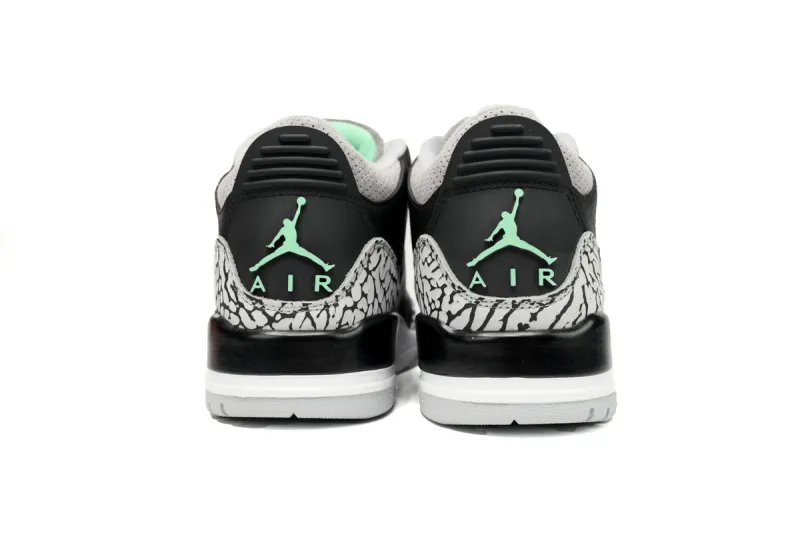 jordan 3 green glow golf  reps