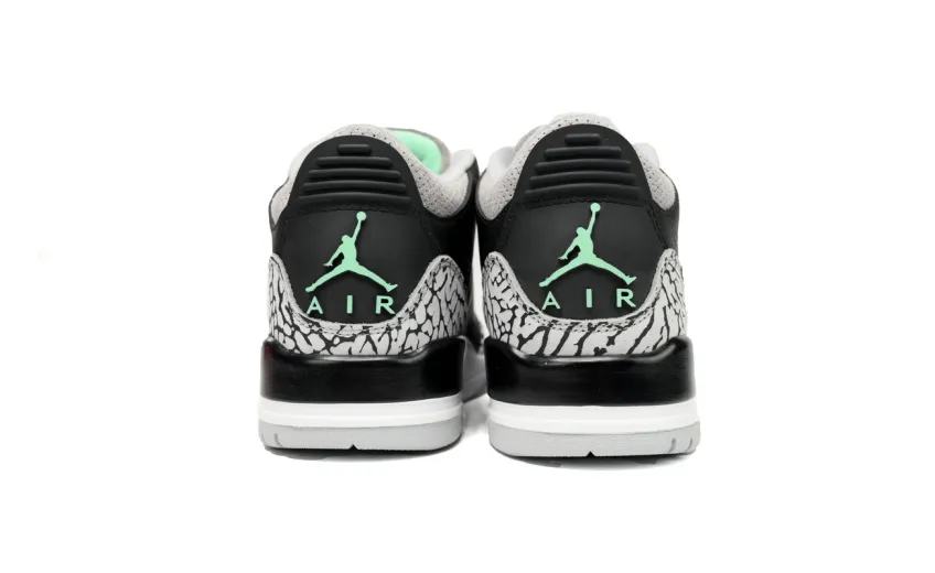 jordan 3 green glow golf  reps