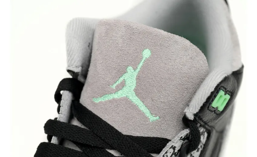 green glow golf  jordan 3 reps