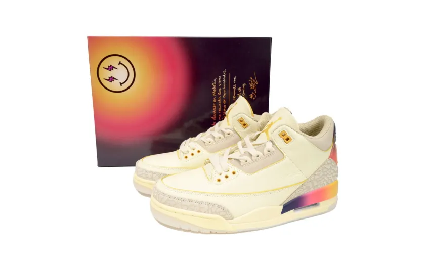 medellín sunset jordan 3 replica