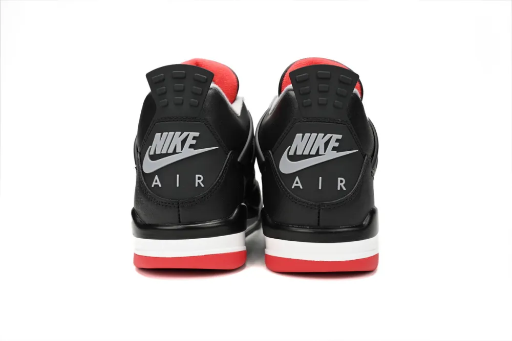 fake air jordan 4 bred reimagined