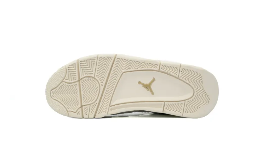 metallic gold jordan 4 replica