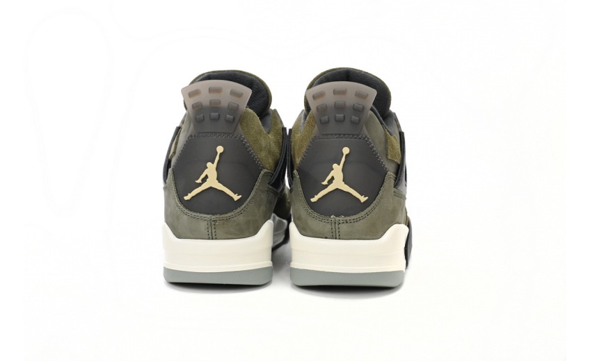 fake craft medium olive jordan 4 