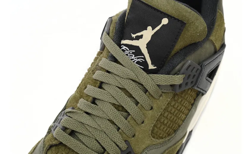 jordan 4 medium olive replica