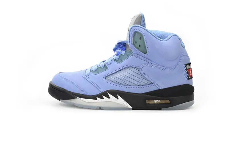 university blue 5 jordan reps