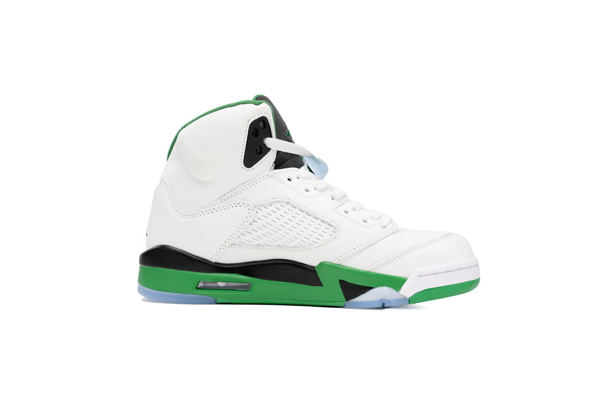 lucky green jordan 5 replica