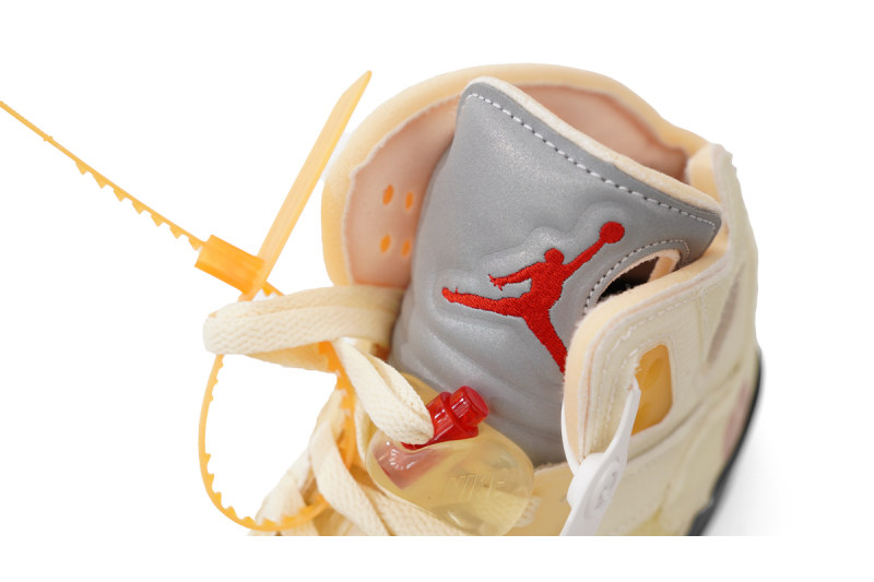 air jordan 5 off white sail reps