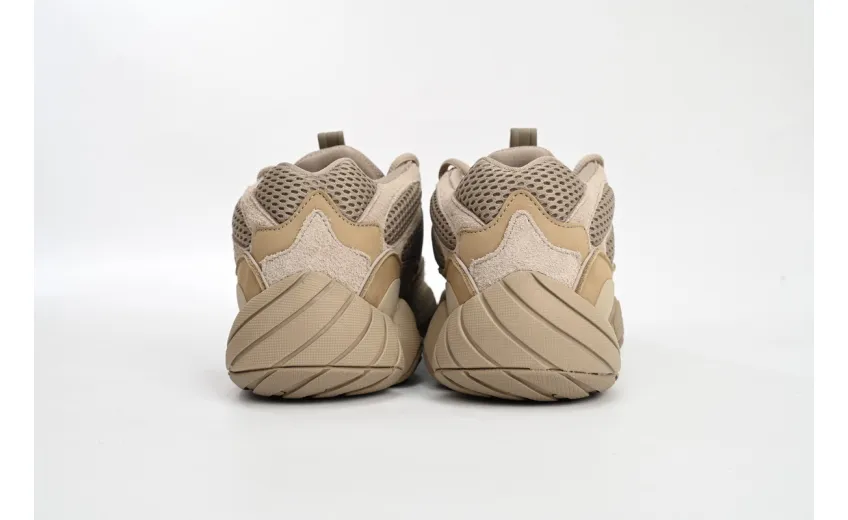fake taupe light yeezy 500