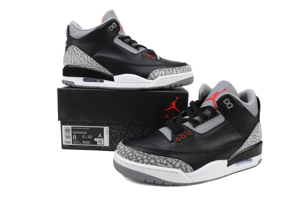 Jordan 3 Retro Black Cement Reimagined DN3707-010