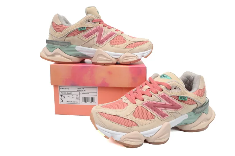 fake 9060 sneaker pink 