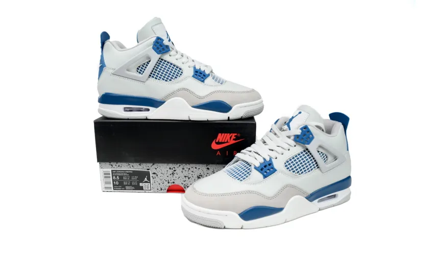 jordan military 4 blue replica