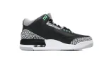 black and green jordan 3 reps