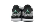 green glow jordan 3 replica