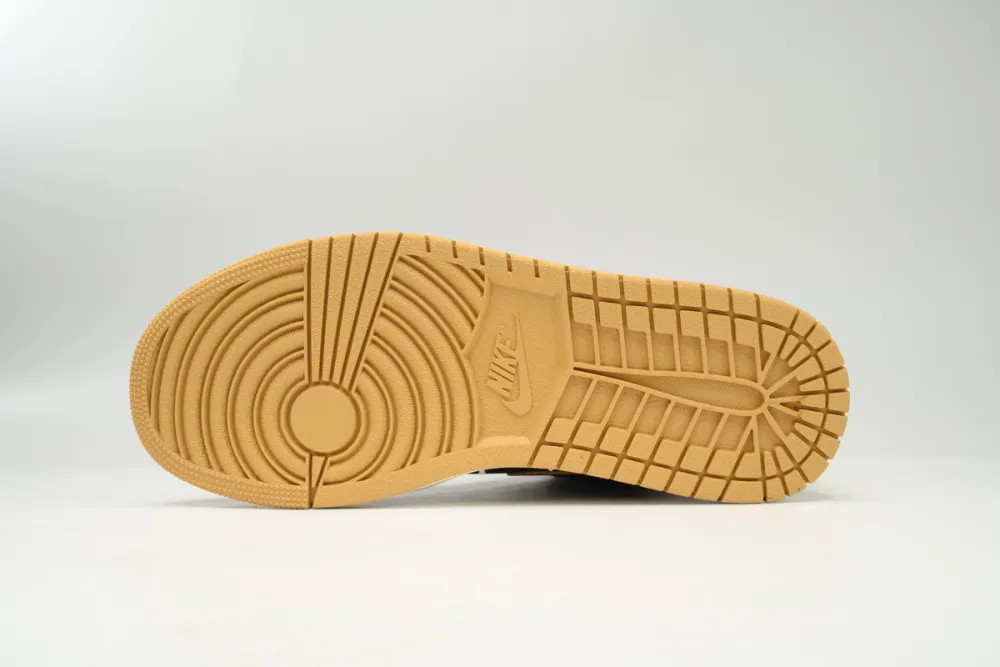 air jordan 1 retro high og black gold replica