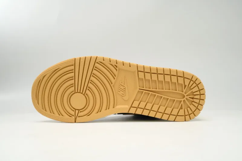 air jordan 1 retro high og black gold replica