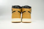 fake jordan 1 retro high black metallic gold