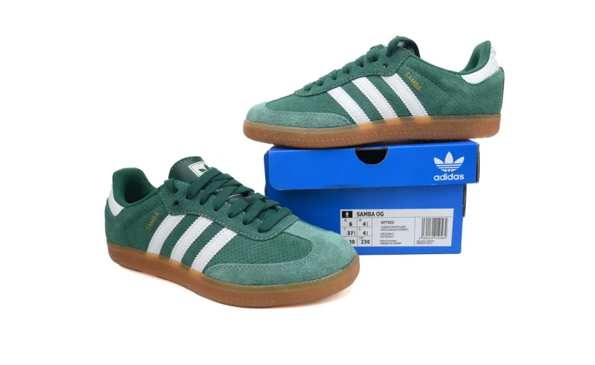 fake adidas samba og collegiate green