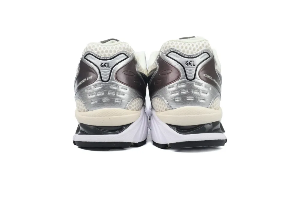 kayano 14 silver cream replica