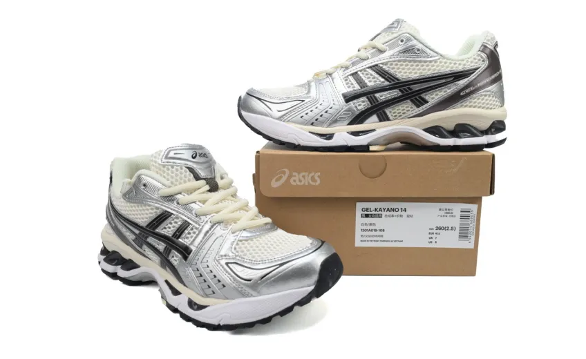 fake asics cream black