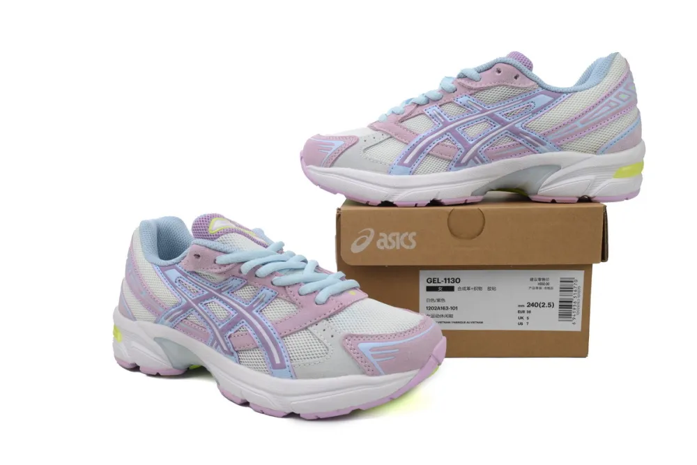 fake lilac tech asics