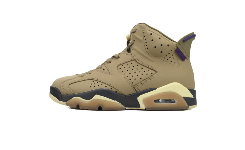 fakejordan 6 brown kelp