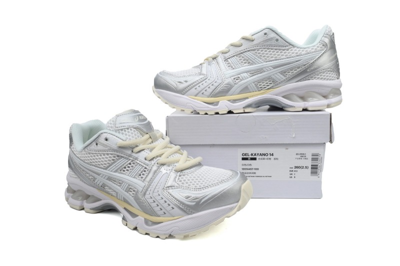 ASICS Gel Kayano 14 Silver White 1201A457-100