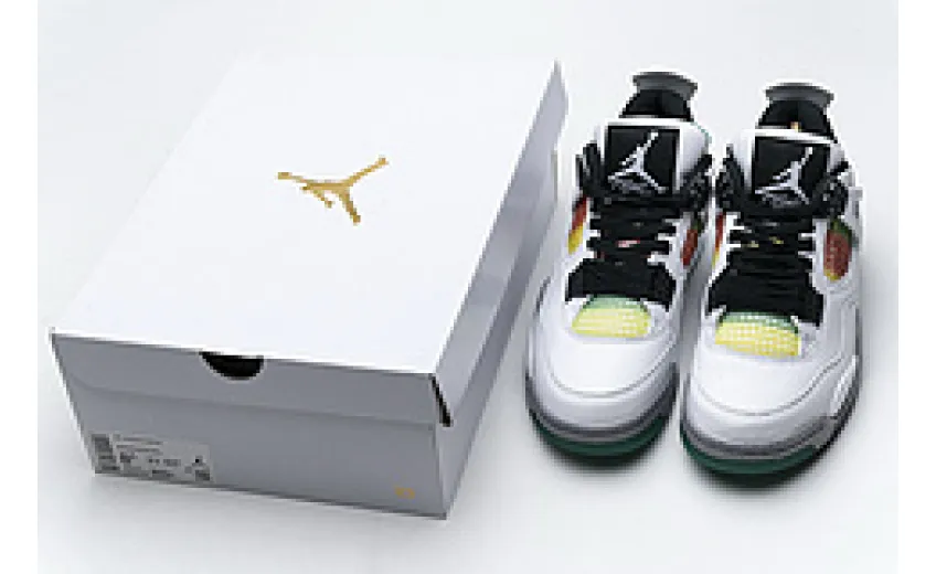 jordan 4 lucid green rasta replica