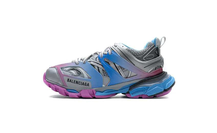  Balenciaga Tess S.Blue Pink Silver 542436 W1GC1 4051 
