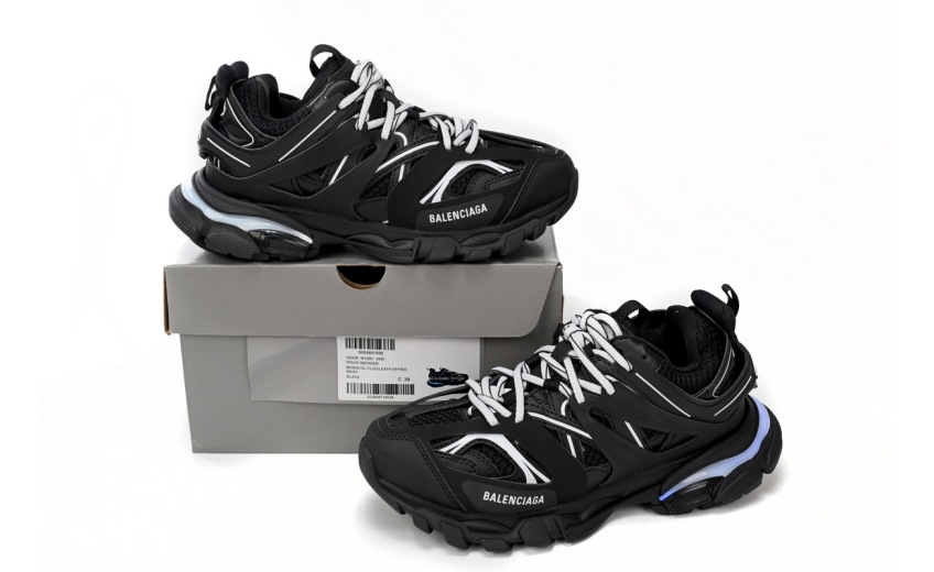 Balenciaga Track LED Black And White 542023 W1GB1 2045