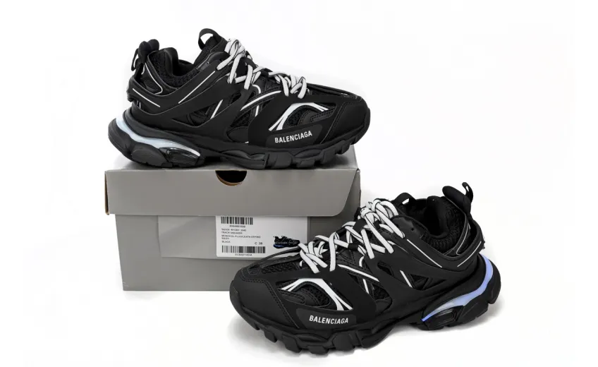 Balenciaga Track LED Black And White 542023 W1GB1 2045