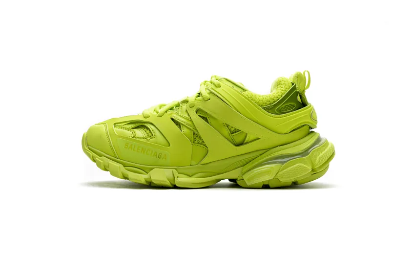  Balenciaga Track LED Fluorescent Yellow 542436 W1GB7 2014 	