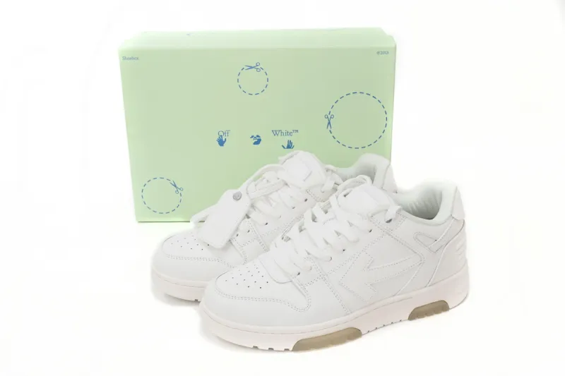 OFF-WHITE Out Of Office OOO Low Tops White OMIA189 C99LEA00 10100