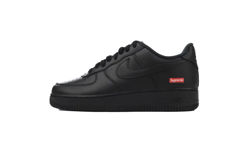 Nike Air Force 1 Low Supreme Black CU9225-001