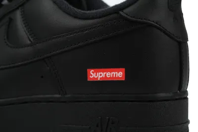 Nike Air Force 1 Low Supreme Black CU9225-001 02